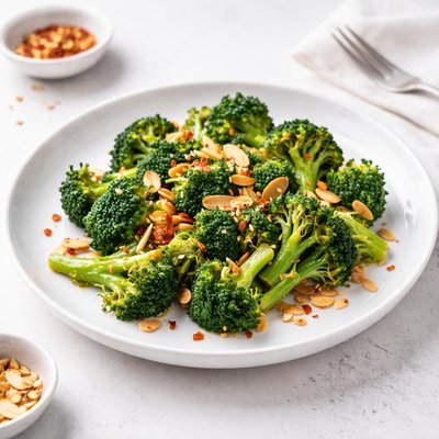 Image of Easy to Make Almond Broccoli