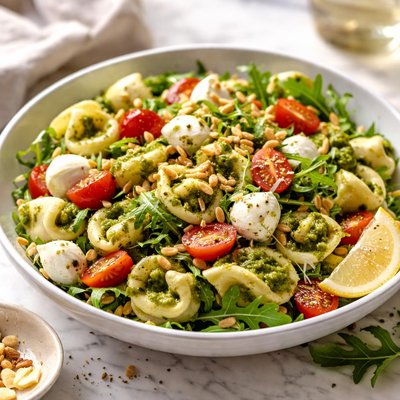 Image of Easy Tortellini Pesto Salad