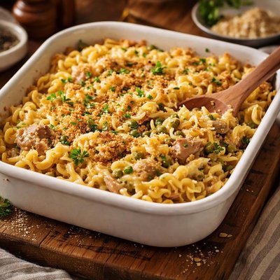 Image of Easy Tuna Noodle Casserole Low Fat