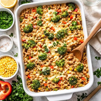 Image of Easy Turkey and Rice Casserole