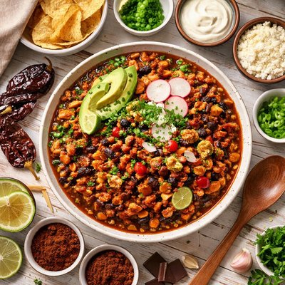 Image of Easy Turkey Chili Mole from Longmeadow Farm
