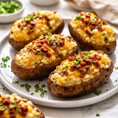 Image of Easy Twice Baked Potatoes