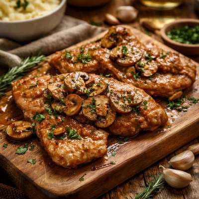 Image of Easy Veal Marsala