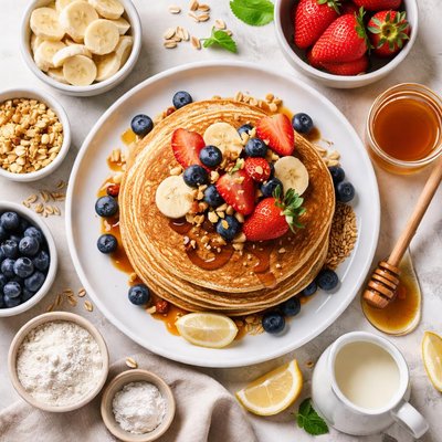 Image of Easy Vegan Pancakes
