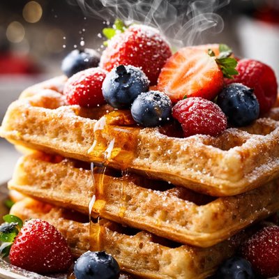 Image of Easy Vegan Wheat Free Pancakes Waffles