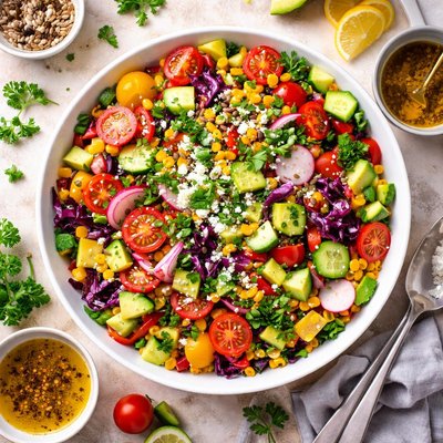 Image of Easy Vegetable Salad