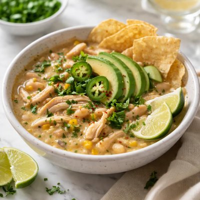 Image of Easy White Chicken Chili