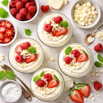 Image of Easy White Chocolate Mousse