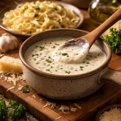 Image of Easy White Sauce for Pasta