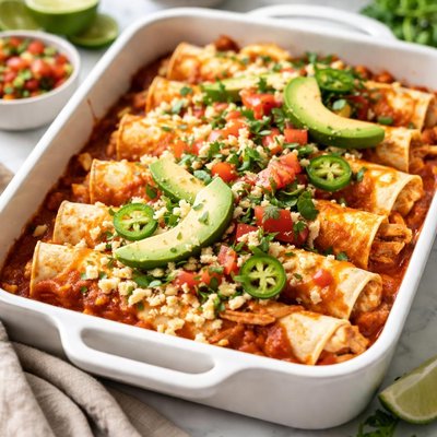 Image of Easy Yummy Chicken Enchiladas