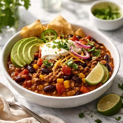 Image of Eat the Bowl Rainbow Chili