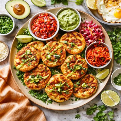 Image of Ecuadorean Potato Cakes Llapingachos