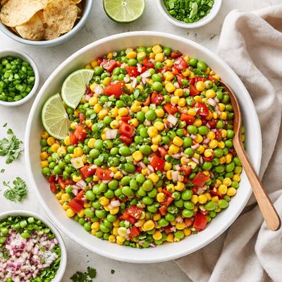 Image of Edamame and Corn Salsa