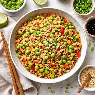 Image of Edamame Fried Rice