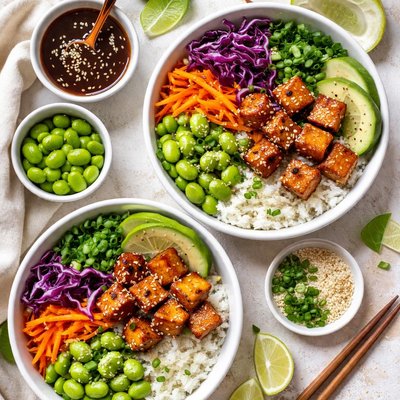Image of Edamame Rice Bowls