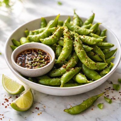 Image of Edamame with Dipping Sauce