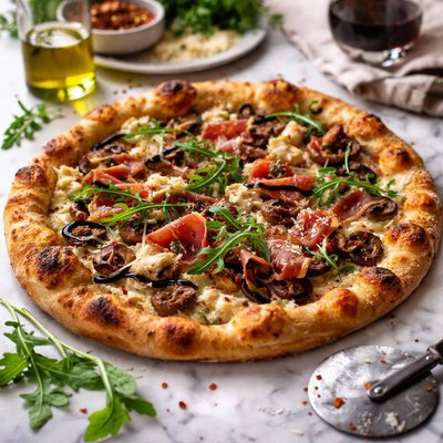 Image of Edgar Allen Poe Pizza