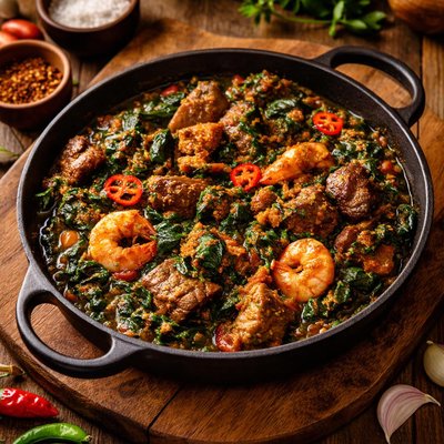 Image of Vegetarian Efo Riro