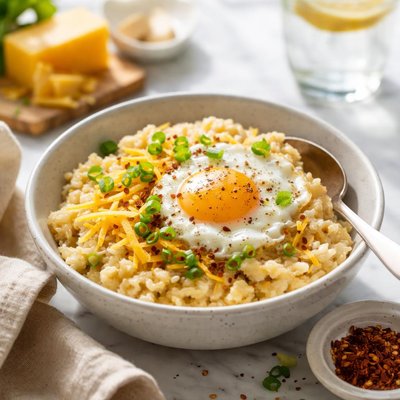 Image of Egg and Cheese Oatmeal