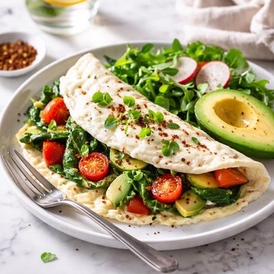 Image of Whole30 Egg and Egg White Omelette