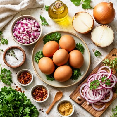 Image of Egg and Onion