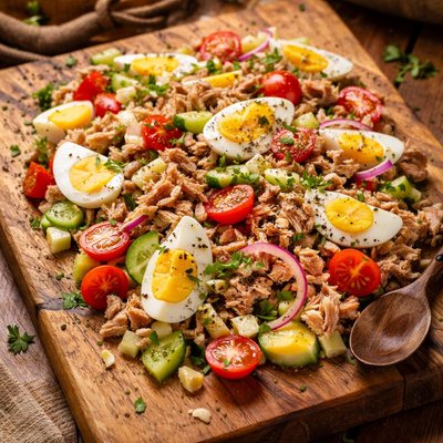 Image of Egg and Tuna Salad