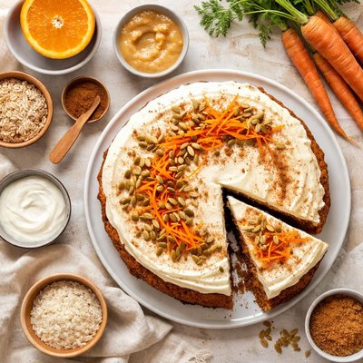 Image of Egg Dairy Nut Free Carrot Cake