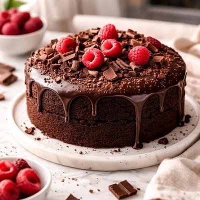 Image of Egg Free Milk Free Chocolate Cake