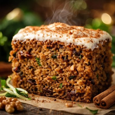 Image of Egg Free Spiced Zucchini Cake