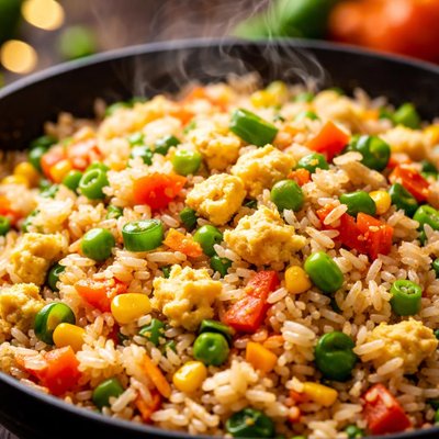 Image of Vegetarian Egg Fried Rice