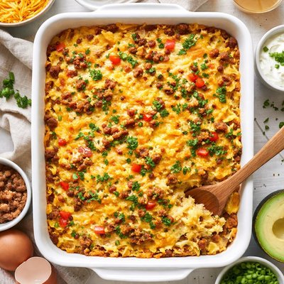 Image of Egg Hash Browns Casserole
