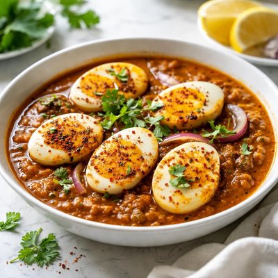 Image of High Protein Egg Masala