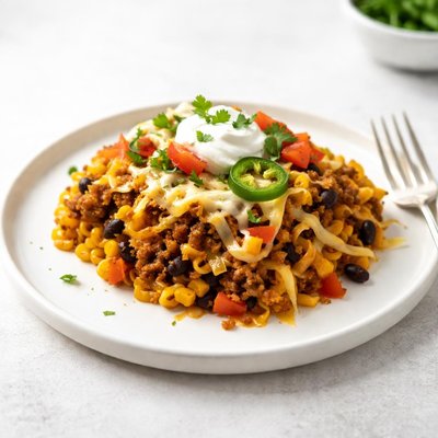Image of Egg Noodle Mexican Casserole