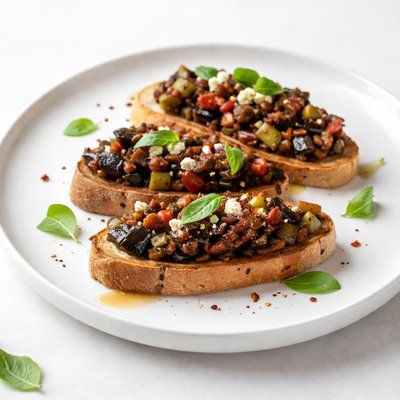 Image of Egg Plant Bruschetta Rsc