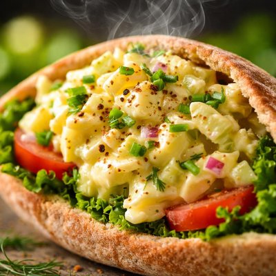 Image of Egg Salad Supreme in a Pocket