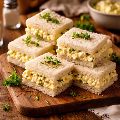 Image of Egg Salad Tea Sandwich