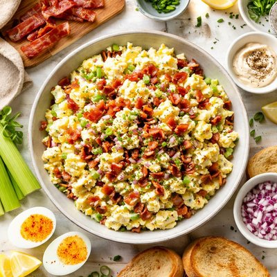 Image of Egg Salad with Bacon and Horseradish