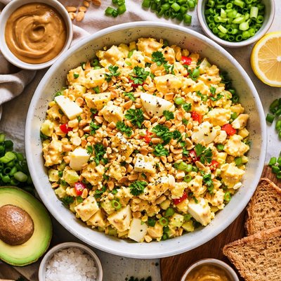 Image of Egg Salad with Peanut Butter