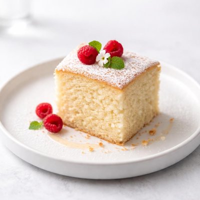 Image of Eggless Butterless Milkless Cake