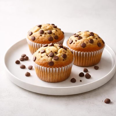 Image of Eggless Chocolate Chipit Snackin Muffins