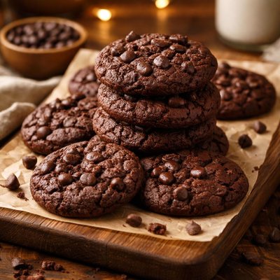 Image of Eggless Chocolate Cookies