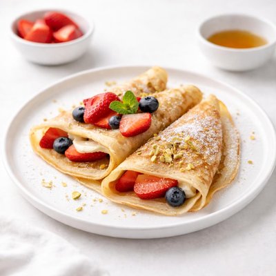 Image of Eggless Crepe for Egg Allergies
