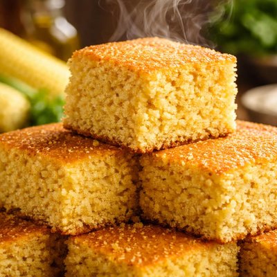 Image of Eggless Dairy Free Cornbread