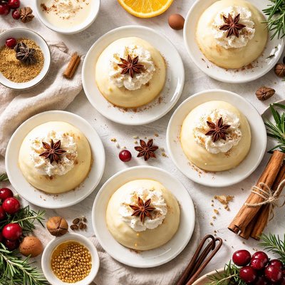 Image of Eggnog Bavarians