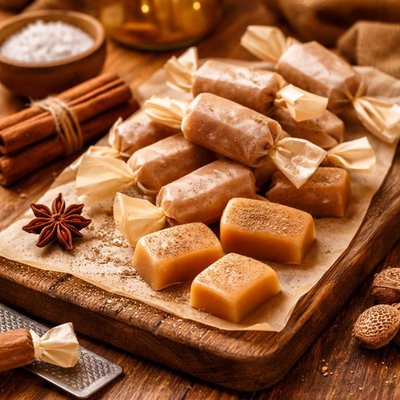 Image of Eggnog Caramels