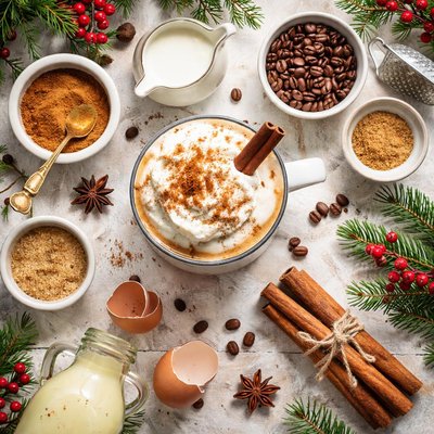 Image of Eggnog Coffee Non Alcoholic