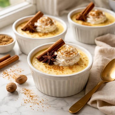 Image of Eggnog Custard Easy