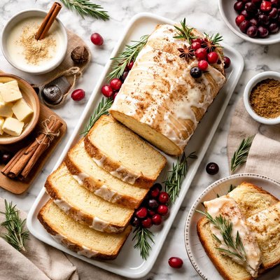 Image of Eggnog Pound Cake