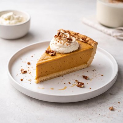 Image of Eggnog Pumpkin Pie