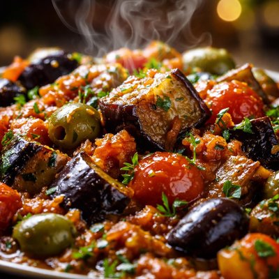 Image of Eggplant a La Grecque